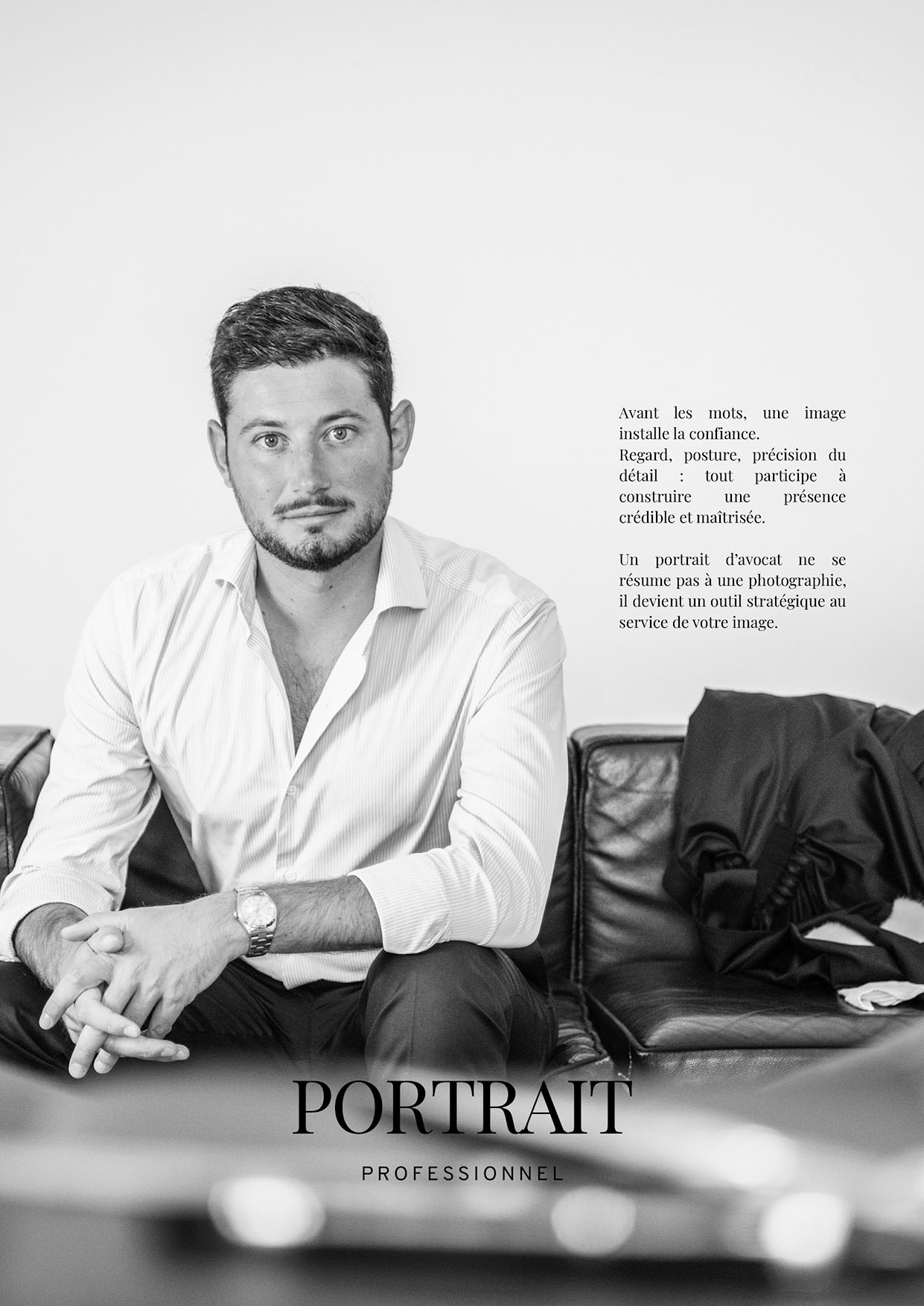 Portrait professionnel Maître Florian Rodriguez avocat droit privé public Perpignan publié Le Figaro Occitanie France – Professional lawyer portrait Maître Rodriguez Perpignan Le Figaro publication – Retrato profesional Maître Rodriguez abogado derecho privado público Perpignan Le Figaro © Audrey Versini